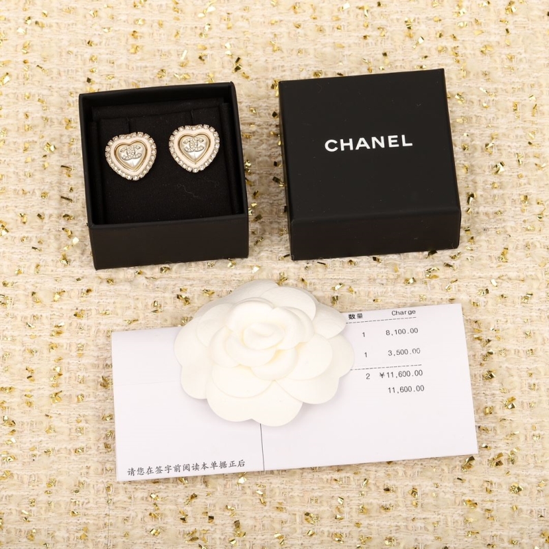 Ch*el earrings